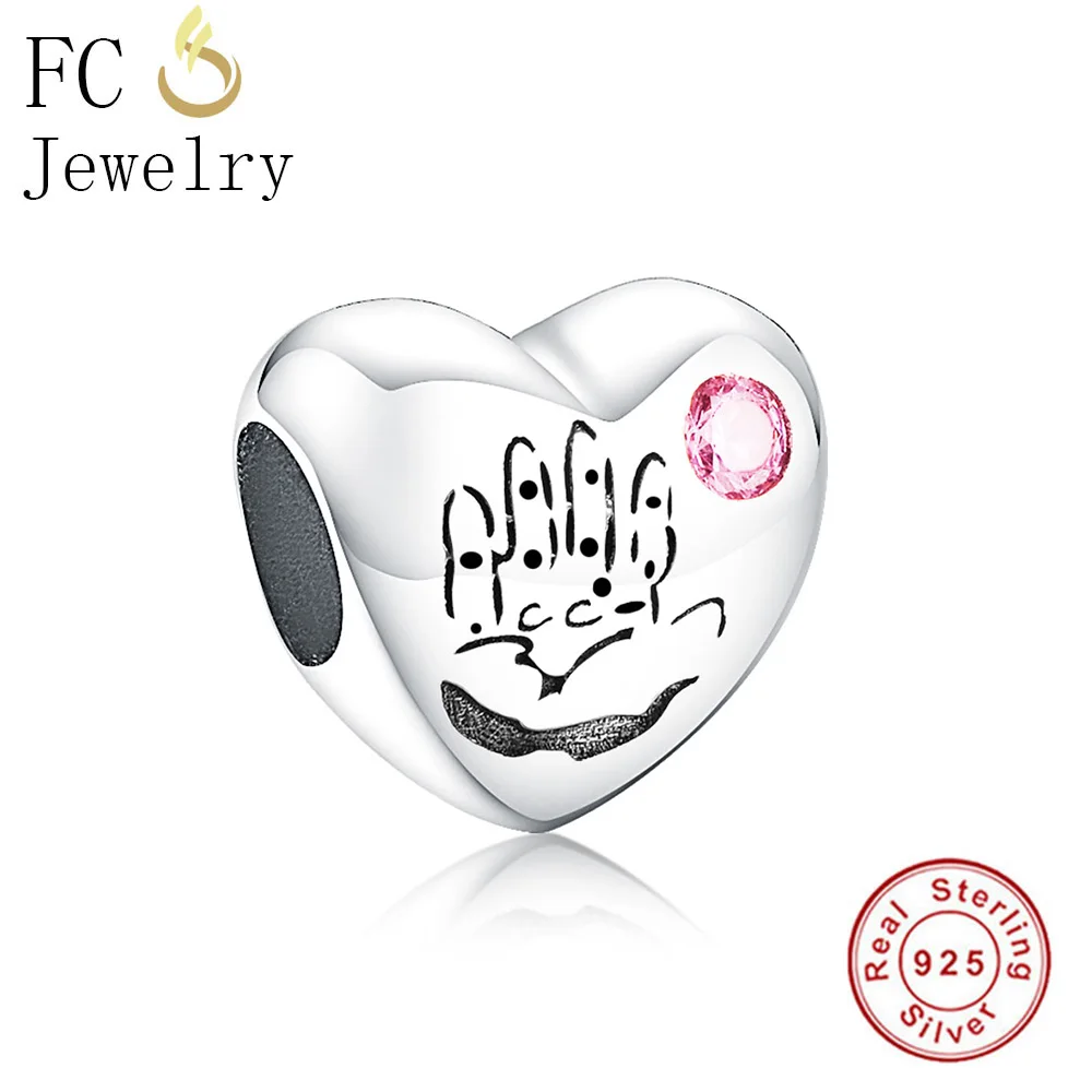 FC ювелирные изделия подходят оригинальный бренд Шарм браслет 925 серебро ребенок