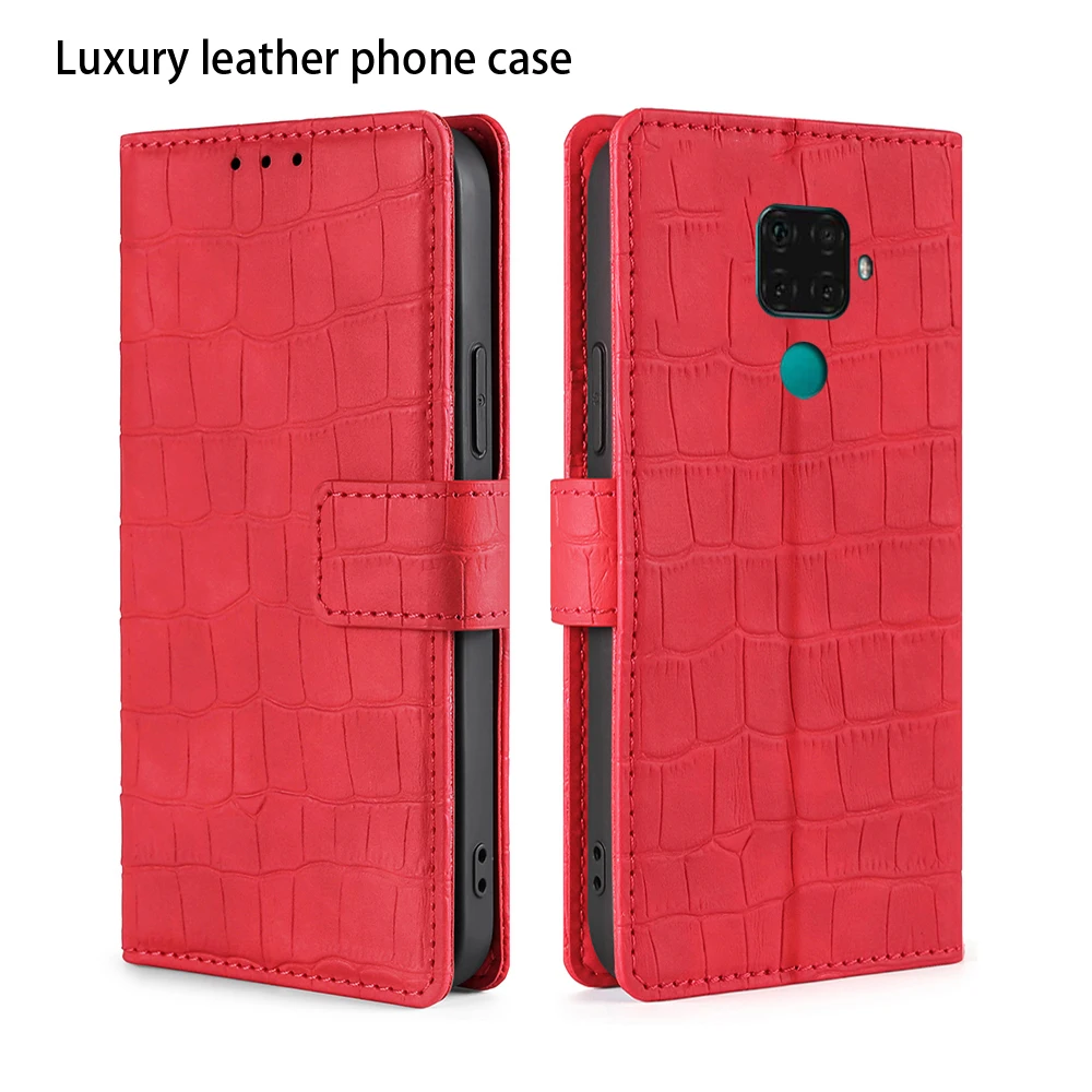 Кожаный чехол для Huawei Mate 30 Lite 6 26 флип Coque слоты карт Магнитный кошелек подставка