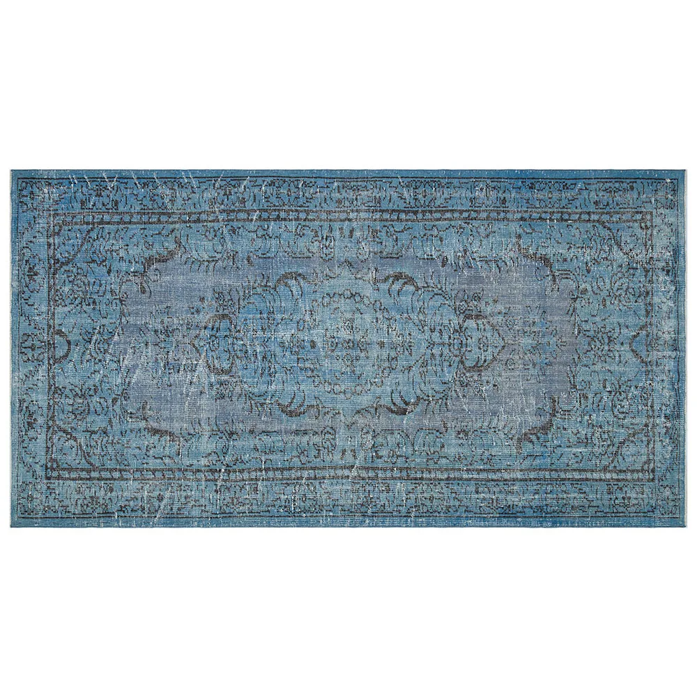 

2079 - Excellent Turkish Traditional floral design Real handmade Wool Rug, Unique Area Rug Livingroom Bedroom Kitchen Rug,