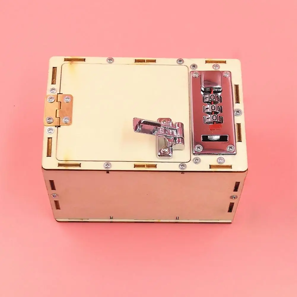 13x9cm DIY Password Box Kids Science School Projects Experiment Kits Boy Physic Fun Toy Invention innovation Education Toys | Игрушки и