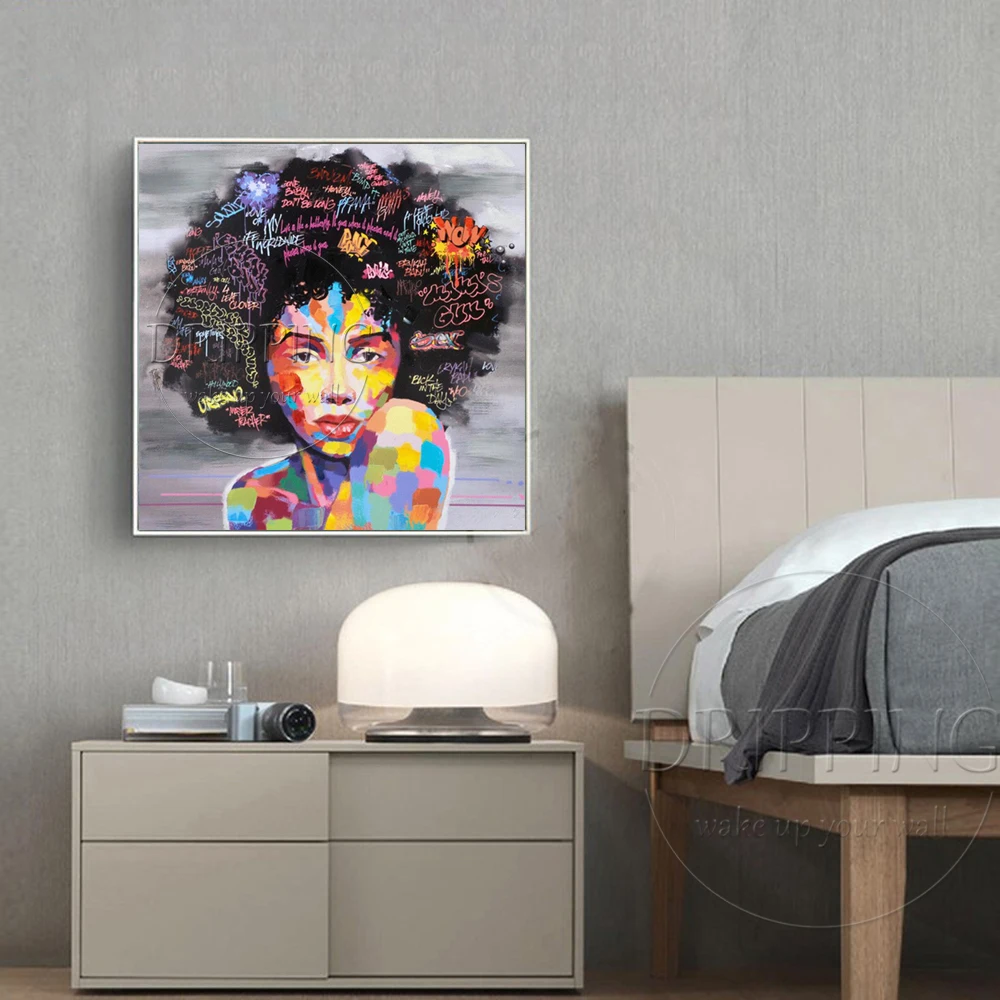 Поп Изобразительное искусство уличный стиль американская черная женщина