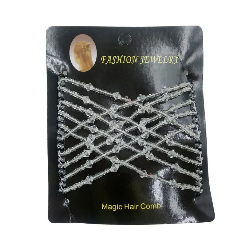 Модные гребни для волос женский аксессуар вечеринки волшебные волосы двойная