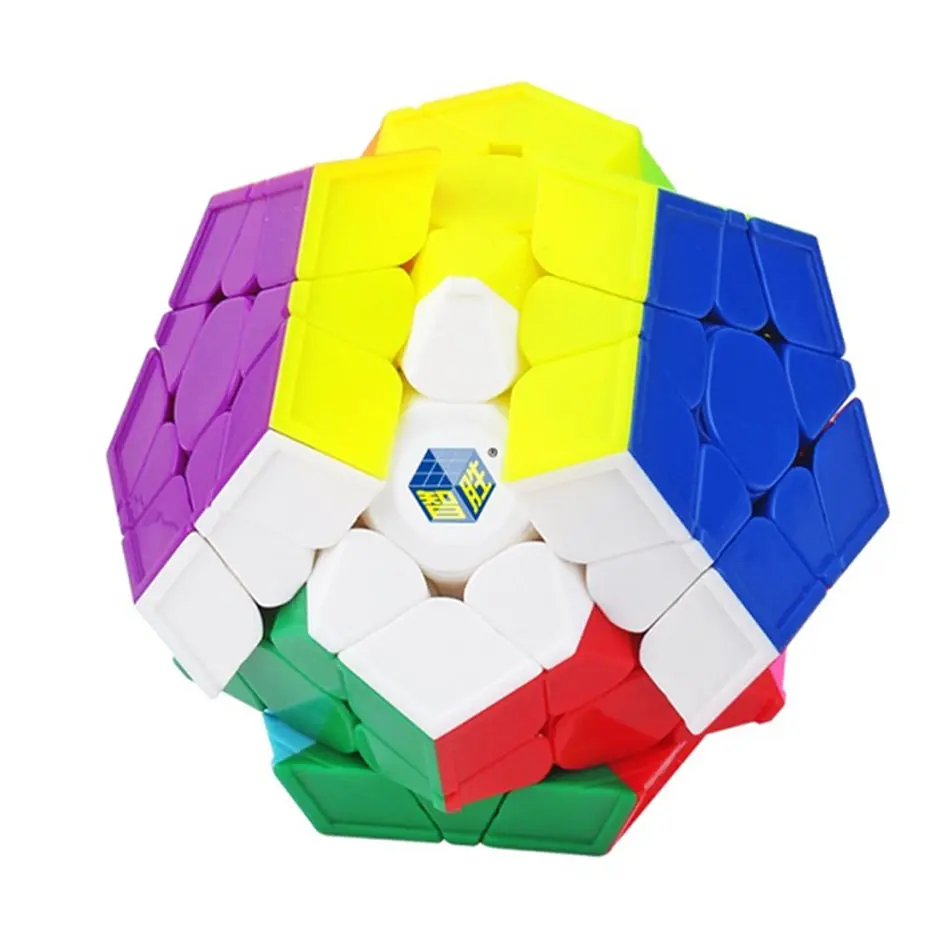 Маленький волшебный куб V2 Yuxin 3x3 Megaminx кубик без наклеек 3X3 с 3 уровнями скорости