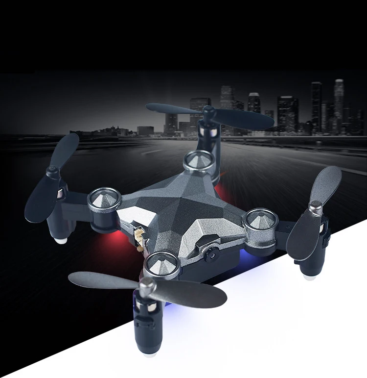RC вертолет мини складной Дрон Квадрокоптер Wi-Fi в режиме реального времени аэрофотосъемка высота удержания Путешествия Чехол молдинг Дрон камера