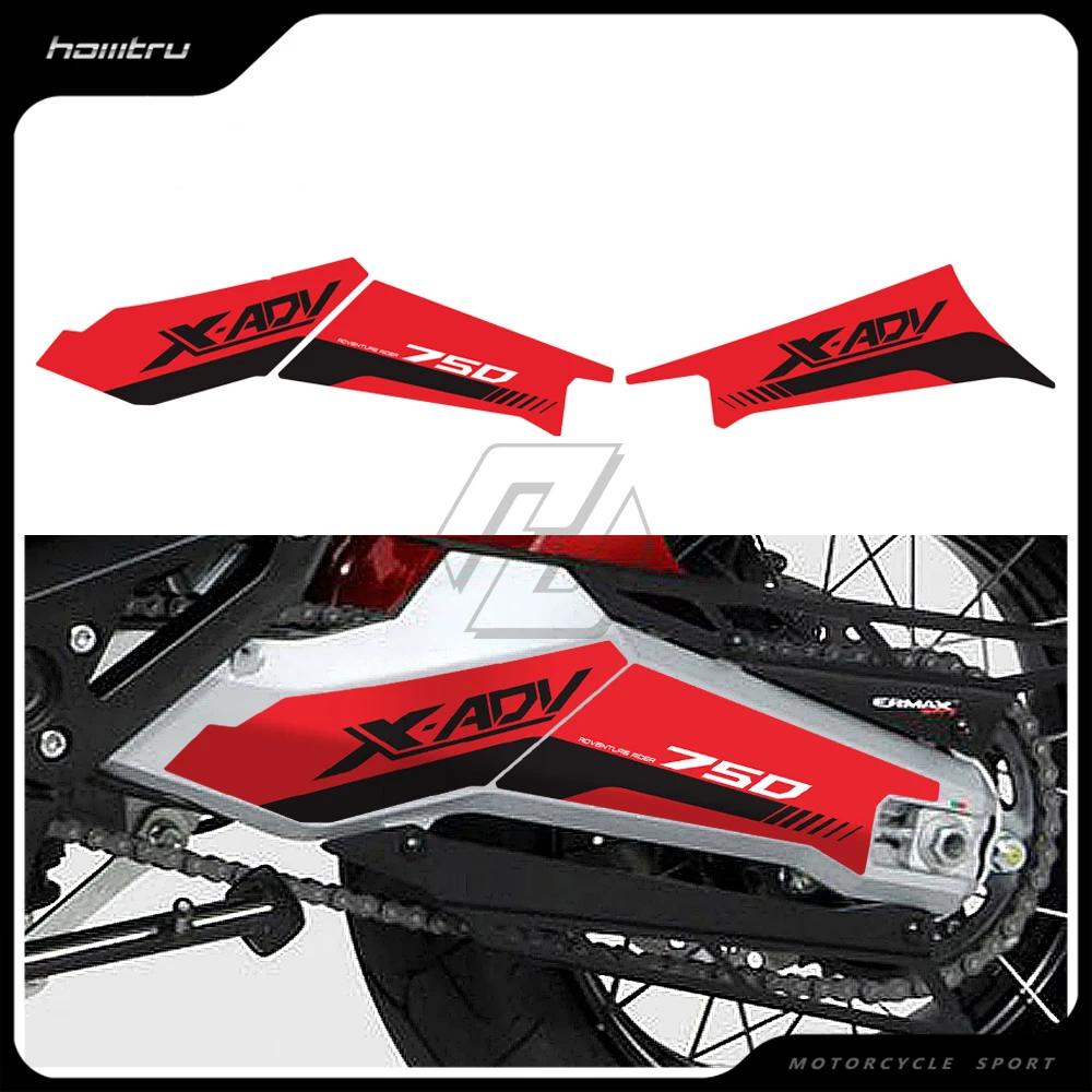 

Motorcycle Left/right Swingarm Decal Kit Case for Honda X-ADV 750 2017 2018 2019 2020