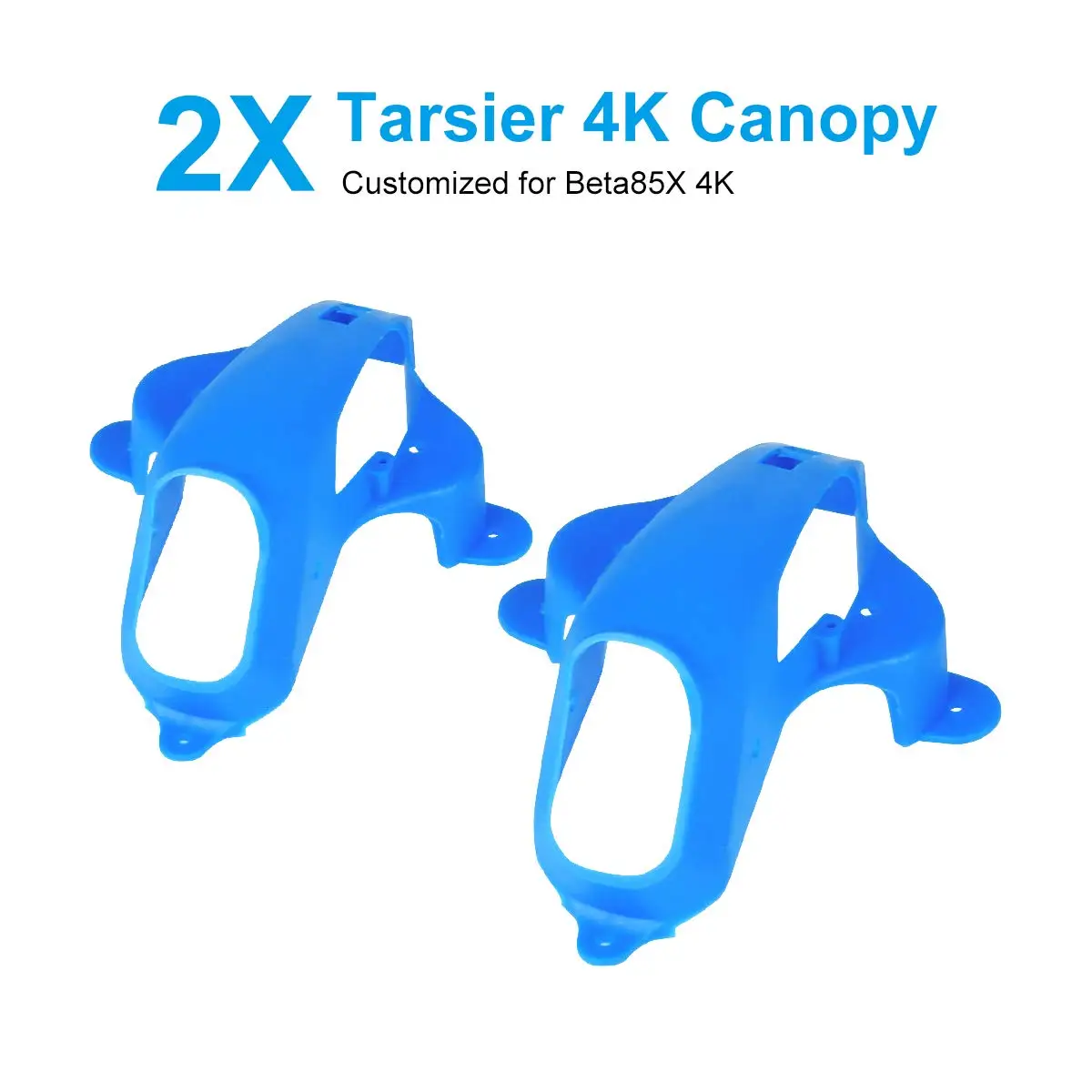 BETAFPV 2 шт. индивидуальный тарсье 4K навес PP синий для Caddx камера бета85x 4S бесщеточный