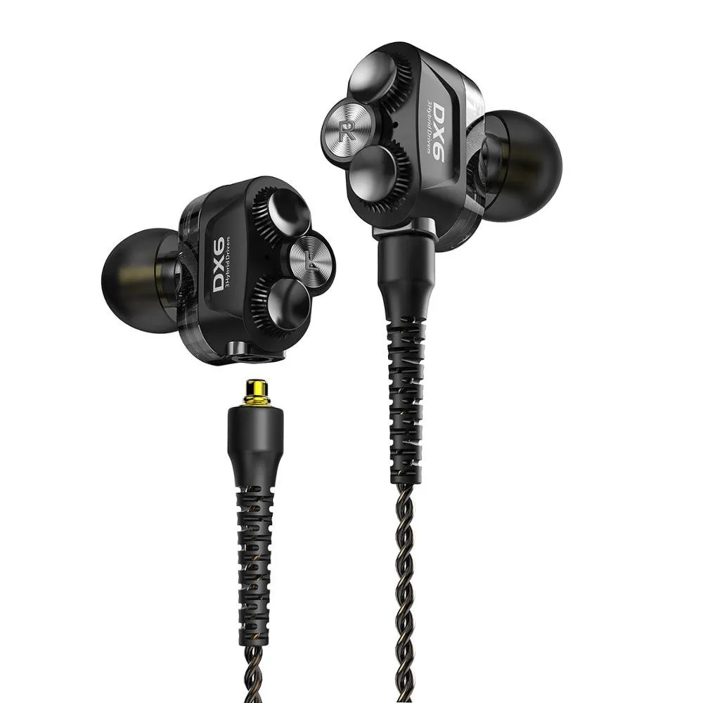 Черный PLEXTONE DX6 Спортивные наушники Bluetooth 5,0 наушники с отсоединяемым кабелем типа C проводные наушники-вкладыши со стерео басами для samsung Iphone - Цвет: Черный