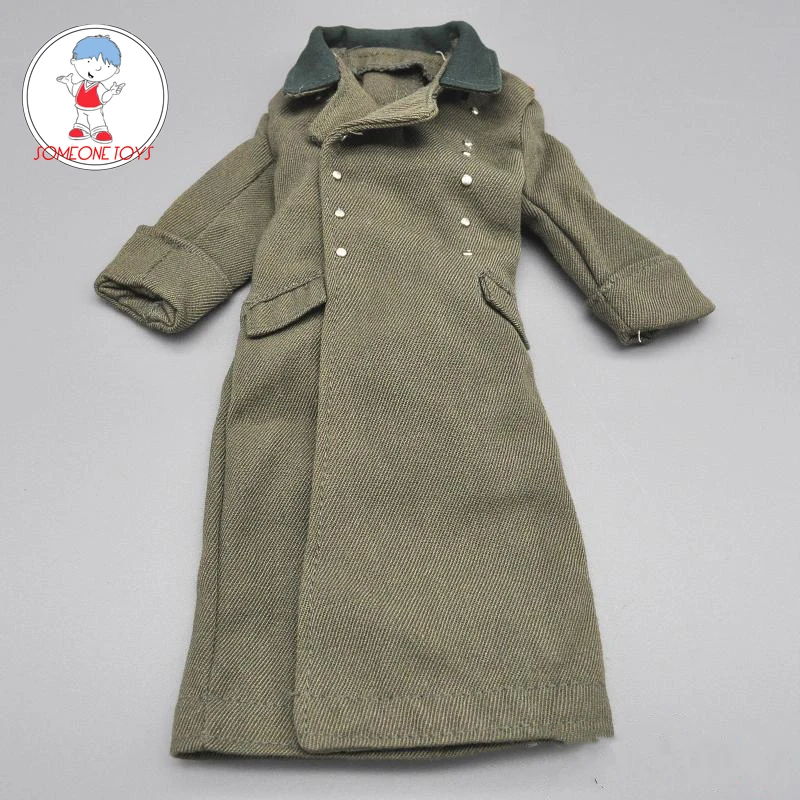 Масштаб 1:6 солдат длинное пальто одежда модель для 12-дюймовой экшн-фигурки |