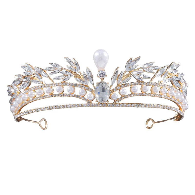 CC винтажные короны свадебные аксессуары для волос женщин подружки невесты
