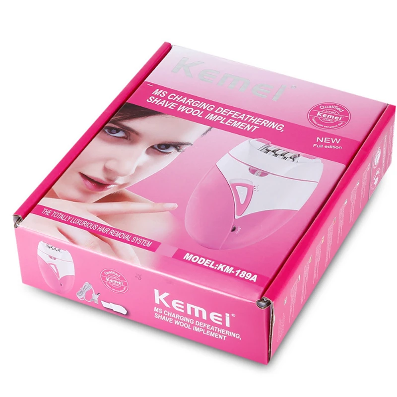 

Kemei KM-189A USB charging hair removal device electric hair removal device high speed motor hair removal instrument