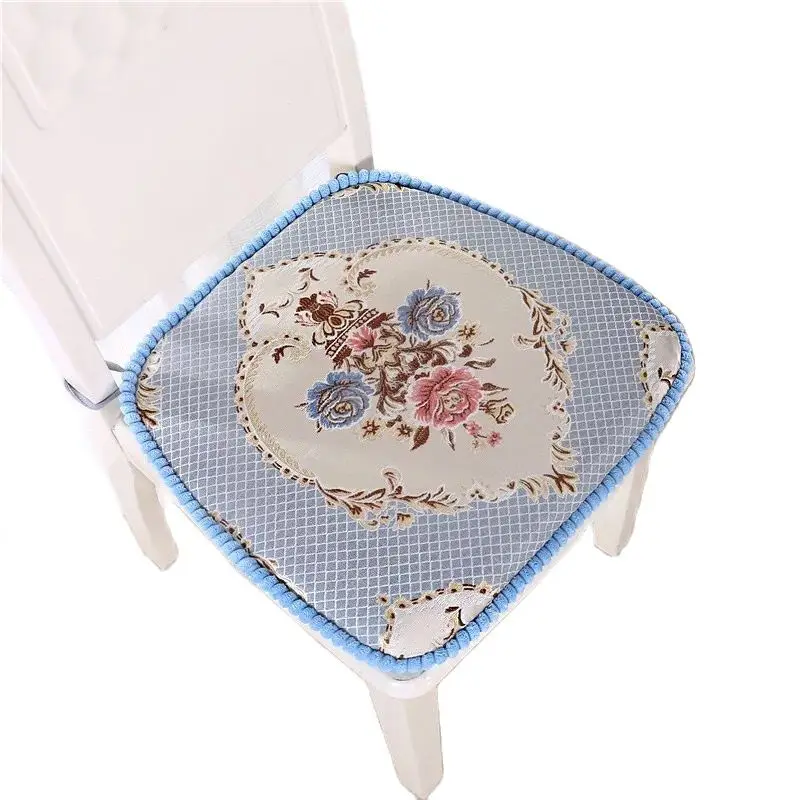 Декоративный коврик для обеденного стула в европейском стиле кухонный и офисный
