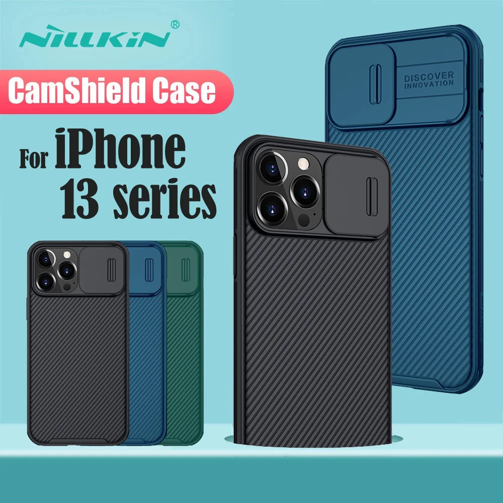 

Чехол NILLKIN CamShield Pro для IPhone 13 Pro / 13 Pro Max, защитный чехол для съемной камеры, задняя крышка для IPhone 13 / 13 Mini