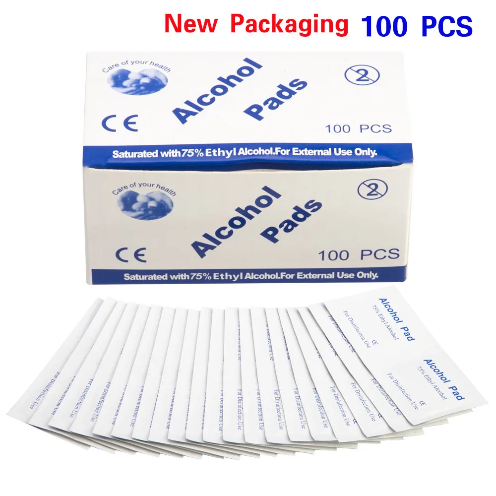 New 100 PCS LadyMisty 100 шт для снятия лака для ногтей Обертывания для гель-лака Удаление подушечки для ногтей бумага УФ гель для ногтей коврик для очистки Маникюрный Инструмент - Цвет: New 100 PCS