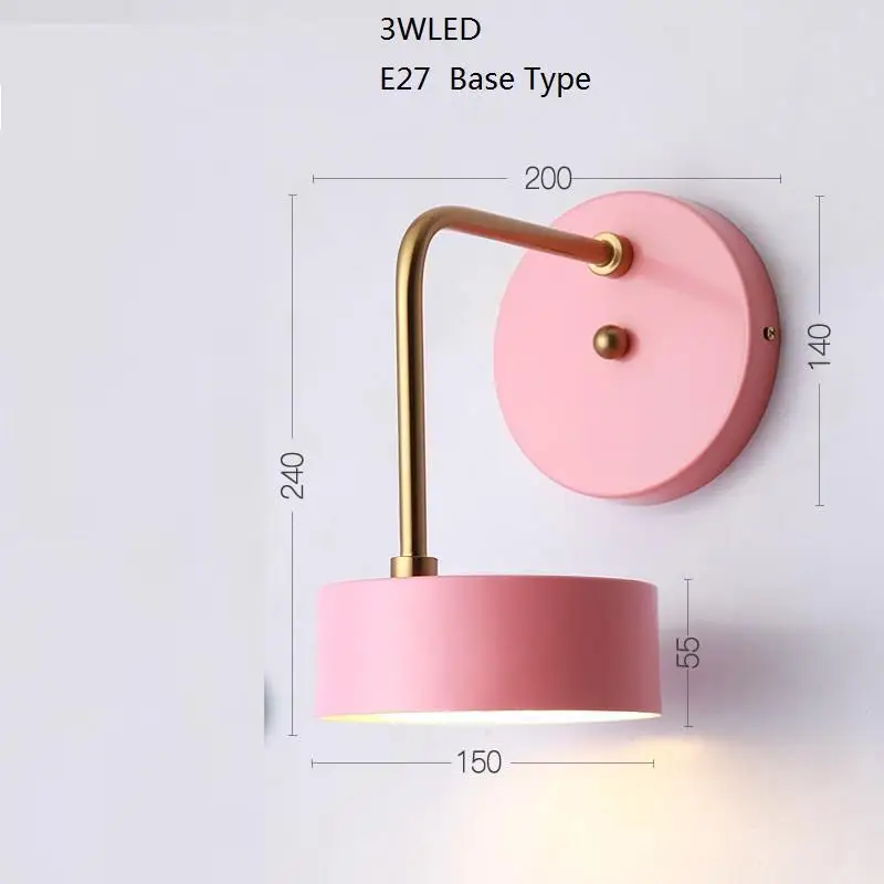 

Cama Lampe Dressing Table Badkamer Verlichting Lampara Wandlampe For Home Wandlamp Applique Murale Luminaire Wall Bedroom Light