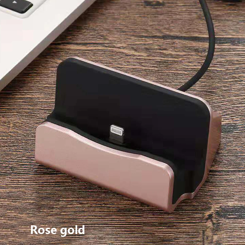 Док станция Fiuzd с USB портом для iPhone 7 8 Plus SE 11 pro MAX X XS Max XR 6 6S|Док-станции| |