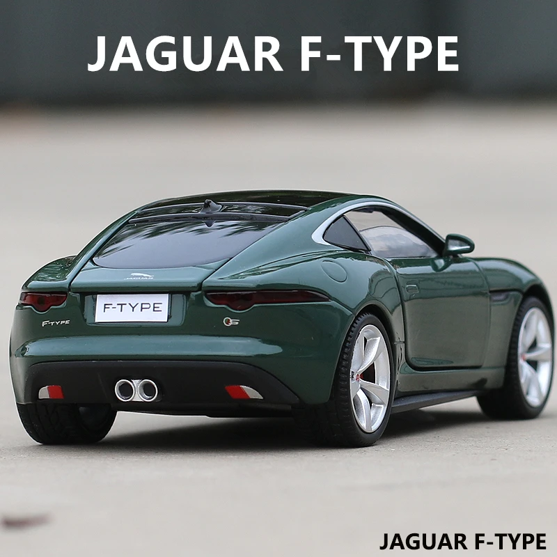 Модель автомобиля Jaguar F-TYPE Coupe из сплава литая металлическая Игрушечная модель