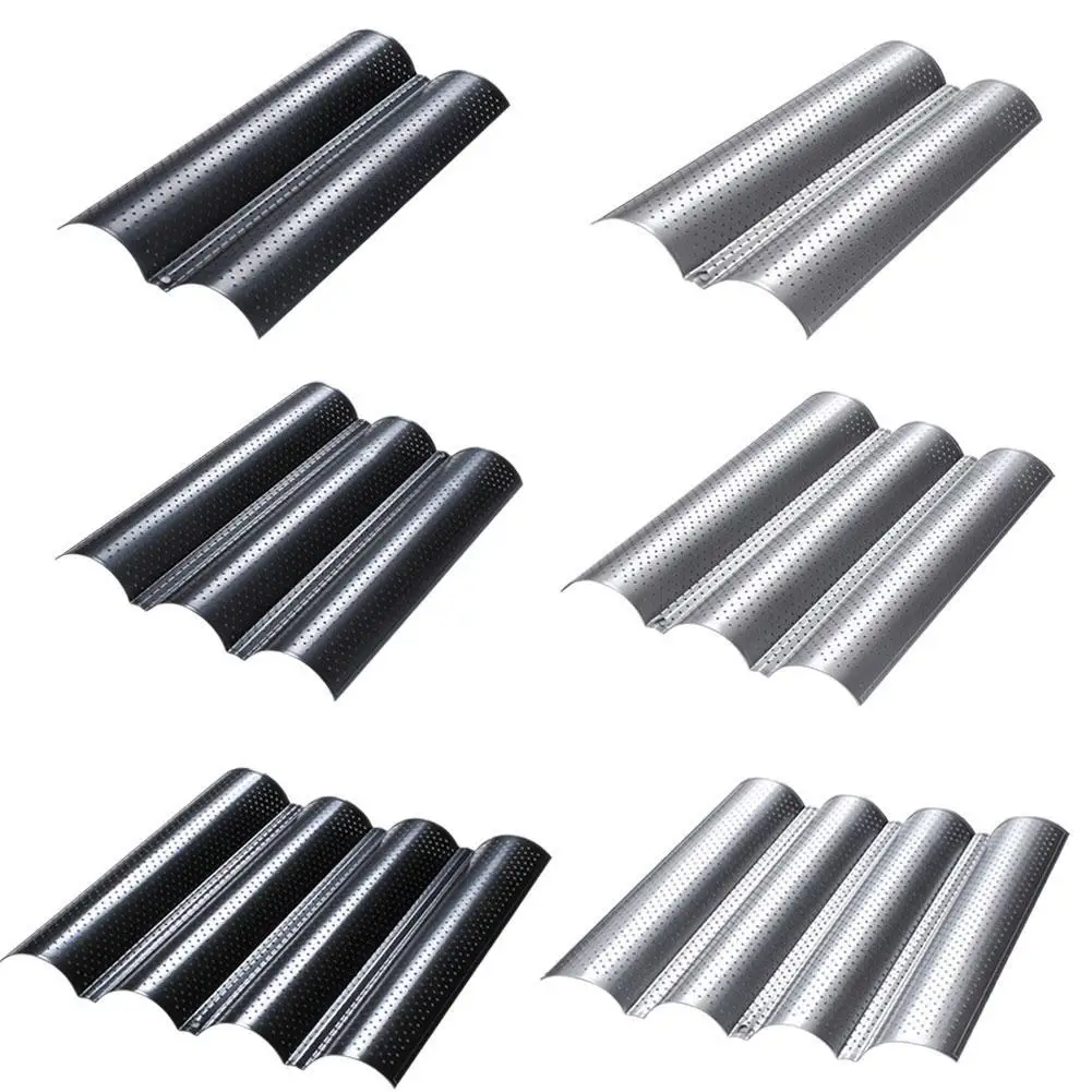 Французского хлеба пресс формы для выпечки волна противень практичный торт