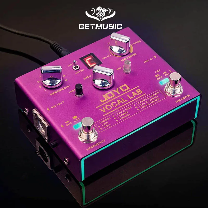 JOYO R-16 Vocal Lab Harmony 9 Multi Effects Specially Designed for Singing Fit with Dynamic Microphone | Спорт и развлечения