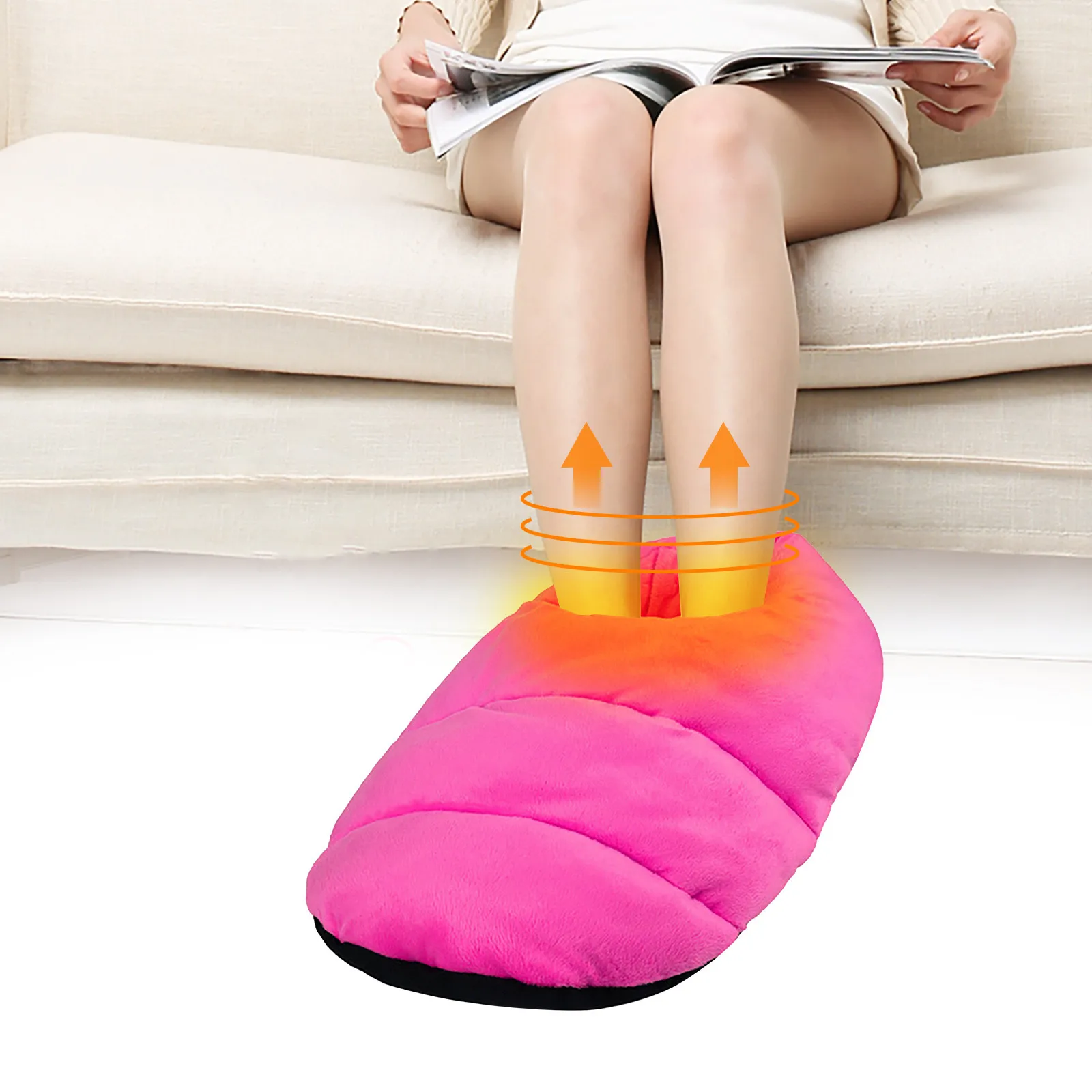 

Foot Warmer USB Electric Heating Foot Warmer Winter Super Soft Flannel Foot Warmer Calentador De Pies