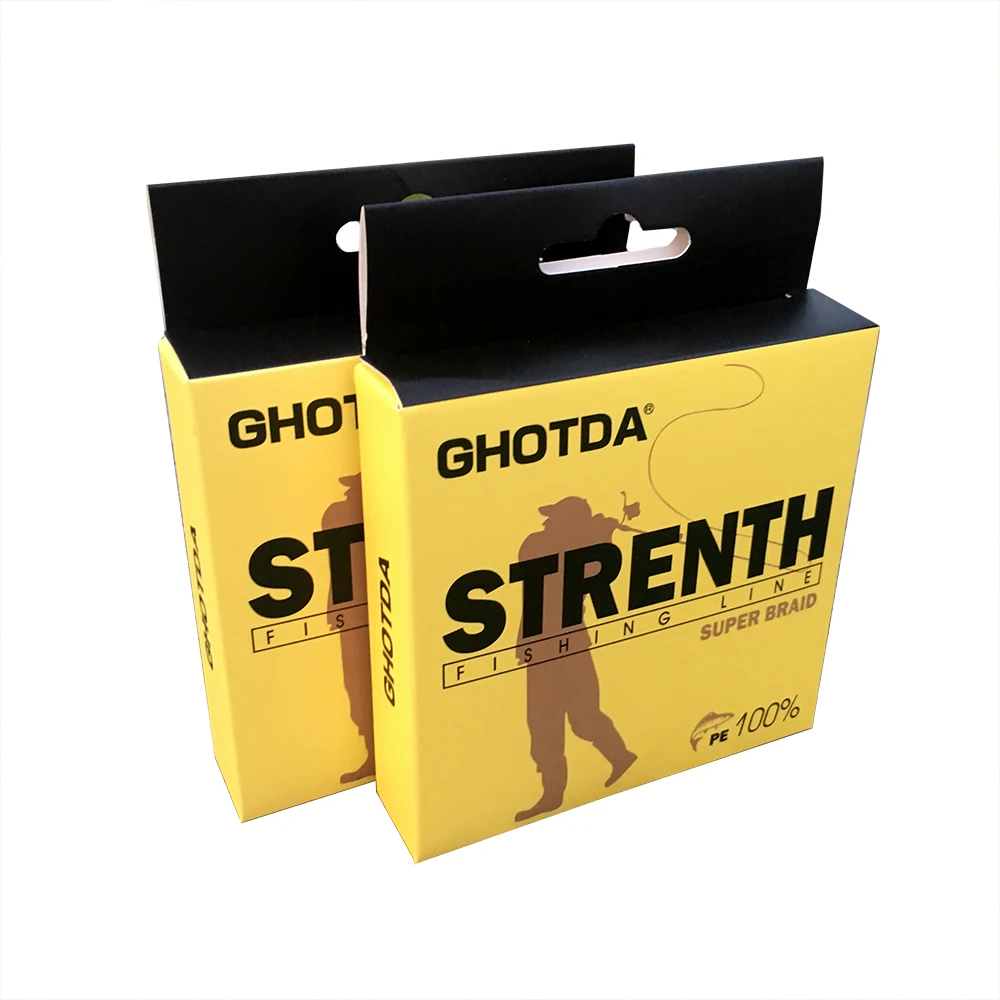GHOTDA 300 м PE плетеная 4 стойки 12LBS-83LB многофиламентная леска