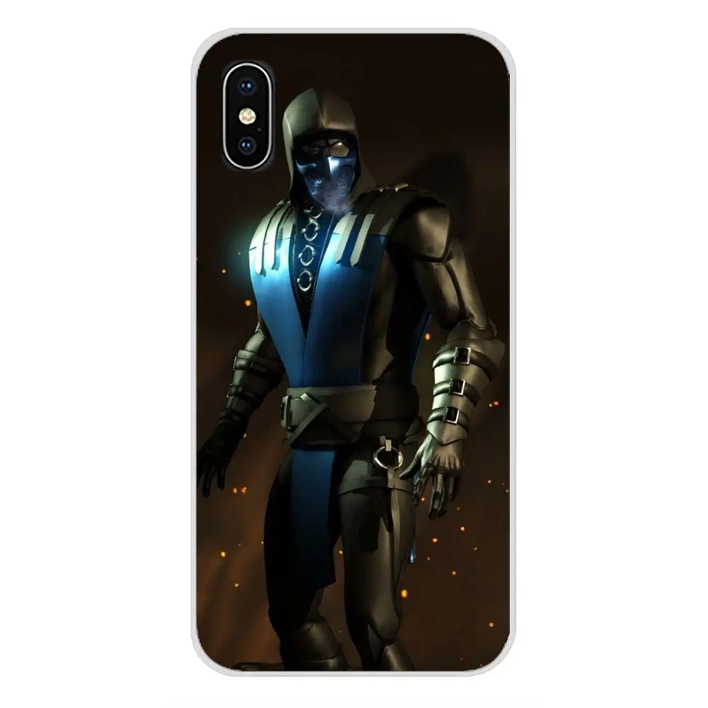 Минусовой-Mortal Kombat X для Apple iPhone XR XS 11Pro MAX 4S 5S 5C SE 6S 7 8 Plus ipod 5 6 Аксессуары телефона с