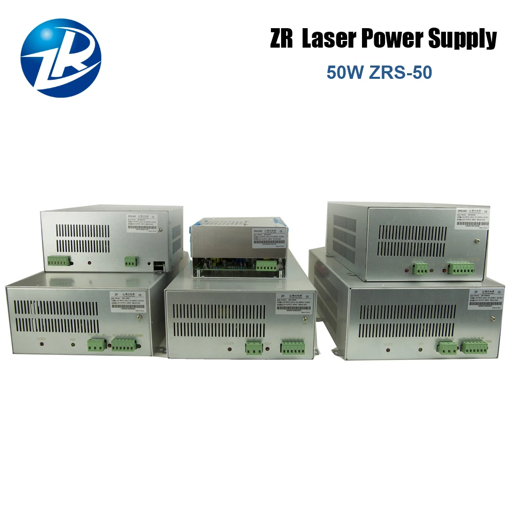 Zurong 40 Вт-50 Вт CO2 лазерный Питание для лазерная трубка MYJG ZRS-50W | Инструменты