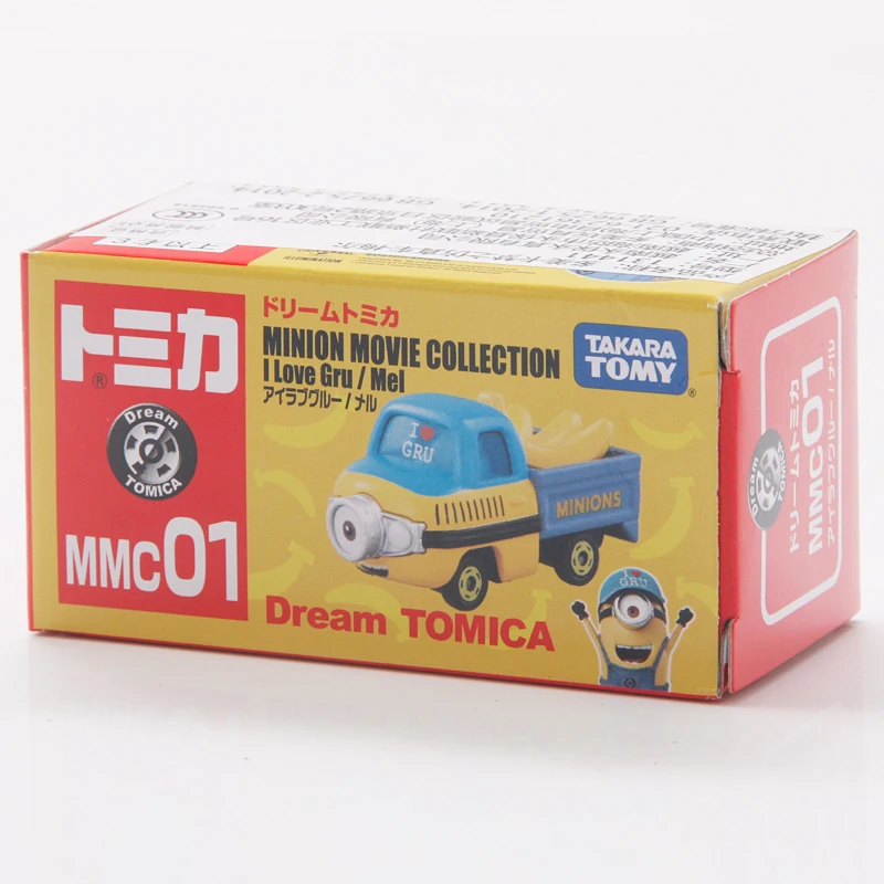 S01 Takara Tomy Tomica MMC01 Minion Movie Collection I Love Gru/Mel Metal Diecast Toy Car | Игрушки и хобби