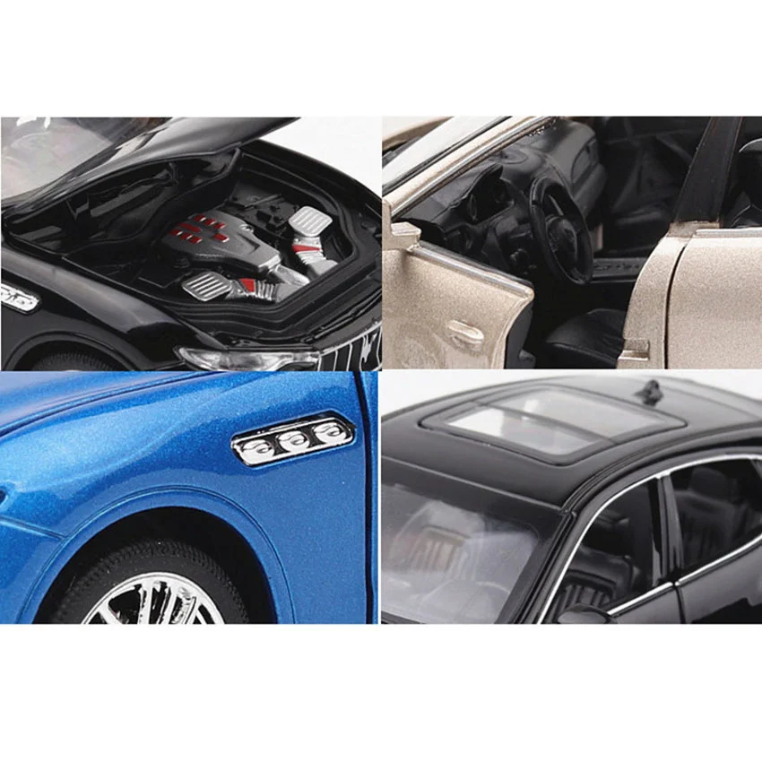 Modelo de coche todoterreno de aleaci&oacute;n Maserati Levante, 6 puertas abiertas, simulaci&oacute;n de alta calidad, todoterreno, 1:32-5