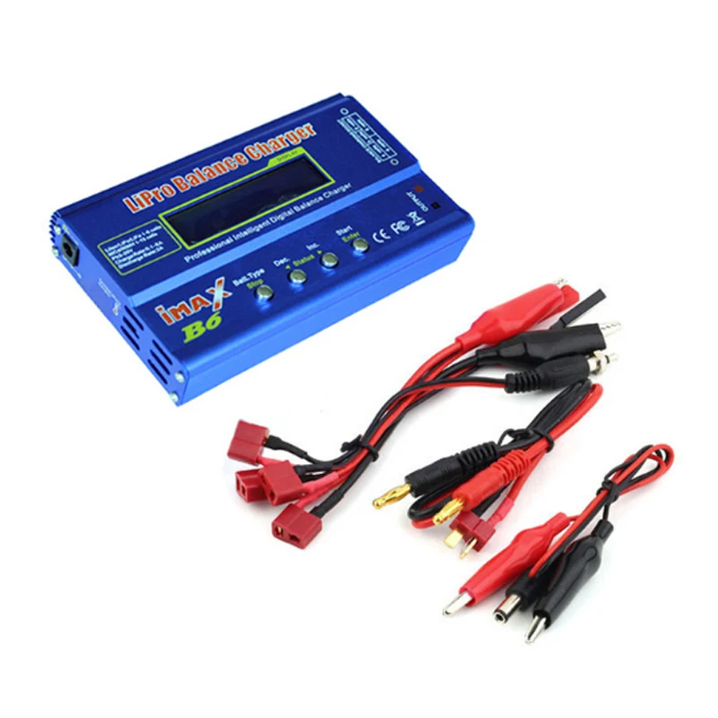 Балансирующее зарядное устройство iMax B6 80 Вт 6 А модель Li-Po/Li-Fe/Ni-MH/Li-lon/Ni-Cd/PB с