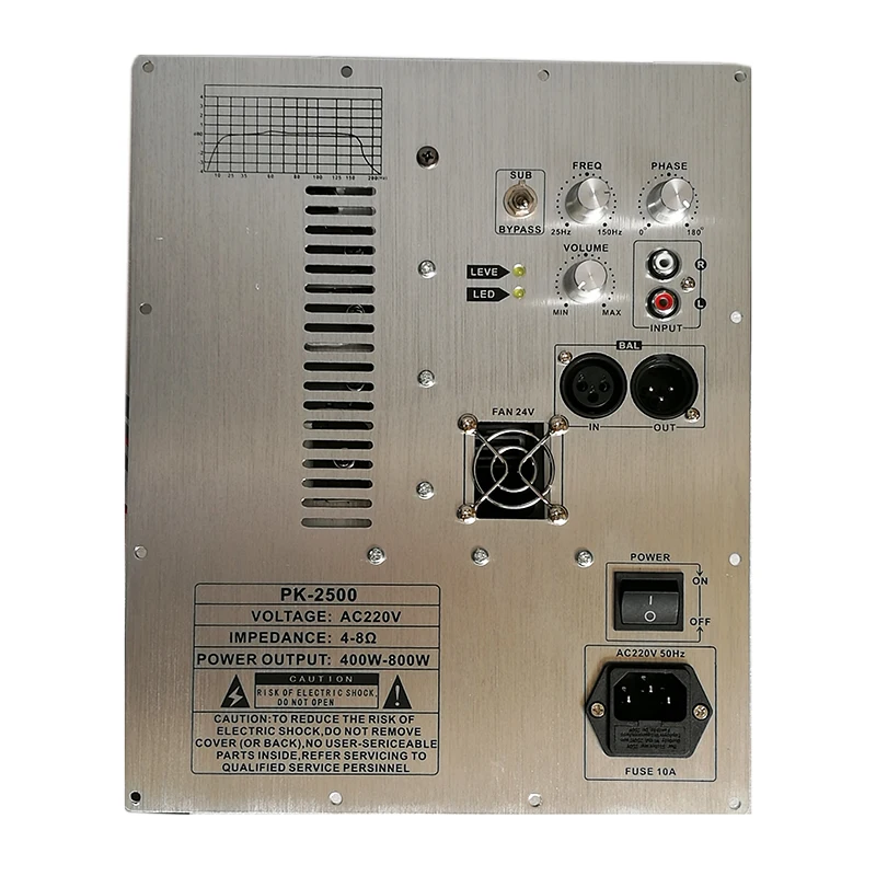 400W- 500W- 800W Subwoofer Power Amplifier Board / Super Bass Power Amplifier Board for Speaker DIY / Sound Modification H091 - Цвет: silver