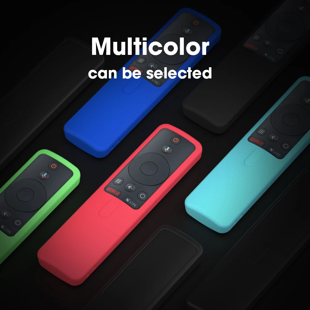 sikai silicone remote control case for xiaomi mi box s tv stick remote controller case soft plain remotecontrol protector cover free global shipping