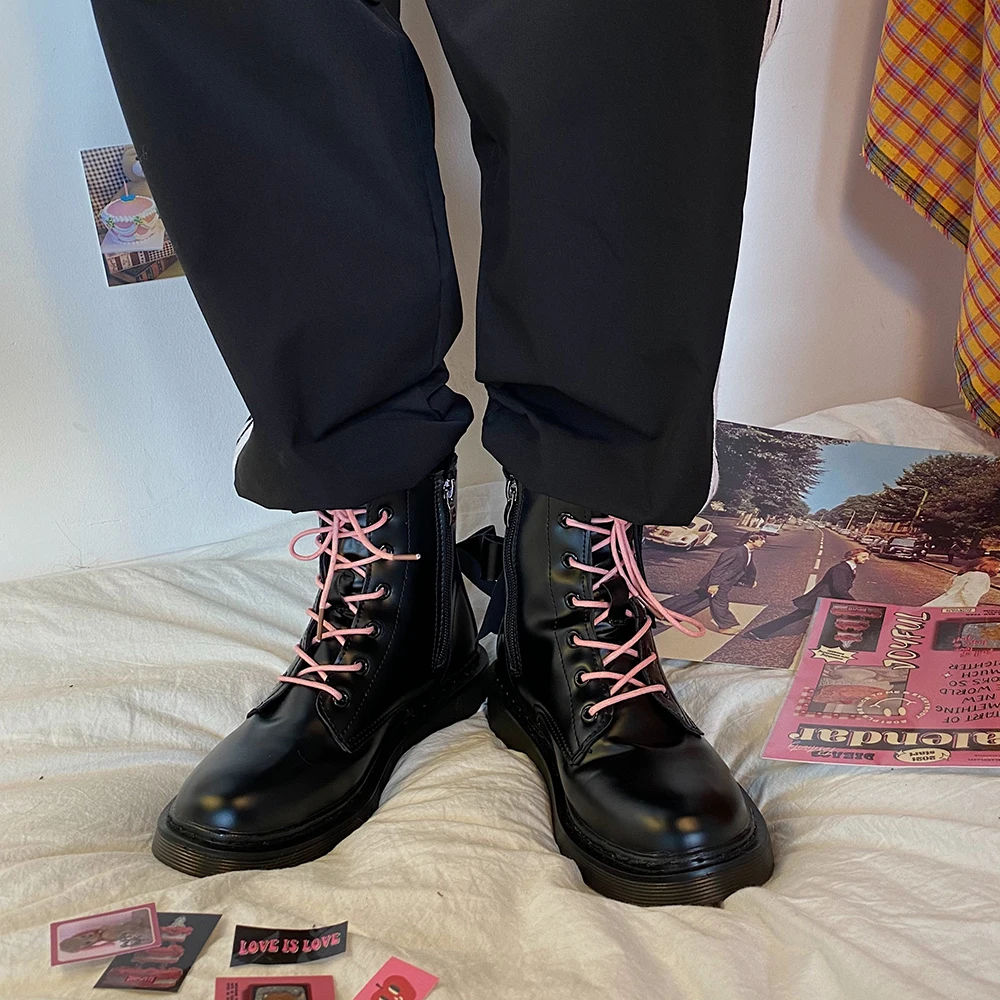 Женские кожаные ботинки в британском стиле обувь для косплея принцессы аниме