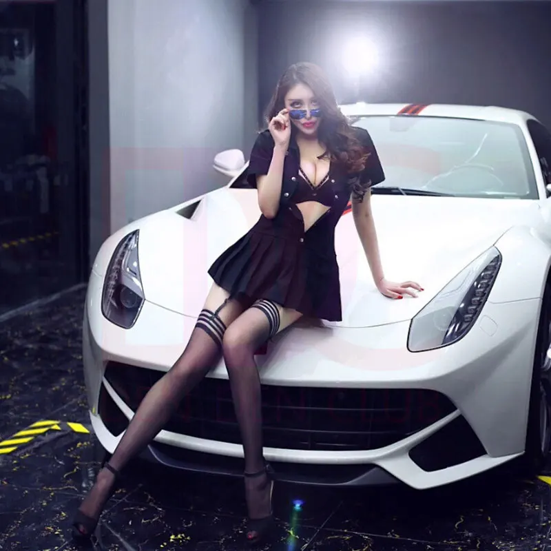 Стильная полицейская униформа сексуальная для девочек косплей форма костюм