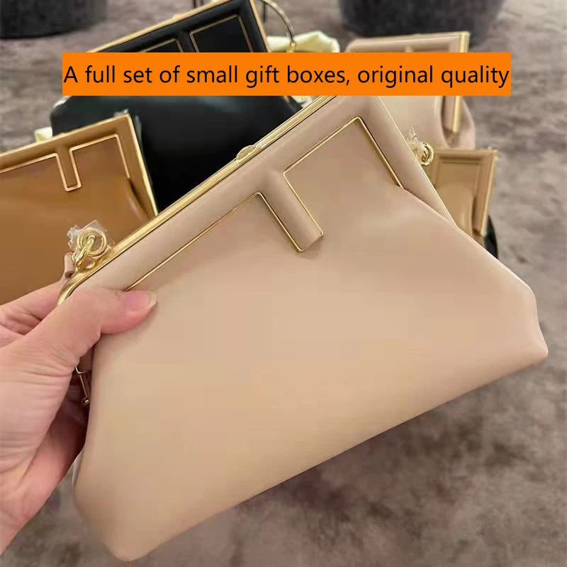 

Роскошные дизайнерские женские сумки Luxurys Fend 2021, первая серия, металлическая сумка для ужина, сумка на одно плечо, сумка-мессенджер bb fen
