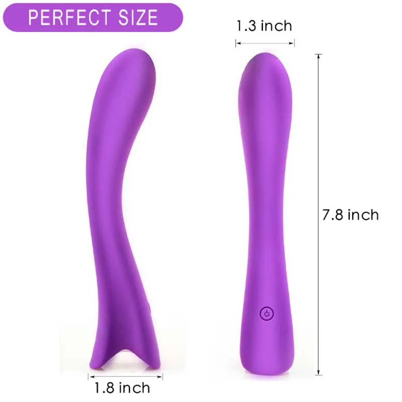 Новый силиконовый фаллоимитатор вибраторы для точки G Женский клитора