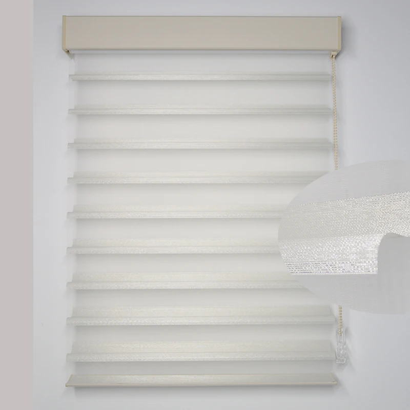 

Smart Matters Quality Motorized Window Shangri-La Blinds Shades Sheer Curtains For Living Room Bedroom Meetingroom Customized