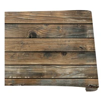 1pc fashionable realistic durable waterproof wood plank wallpaper 3d wood grain wood panel wallperper