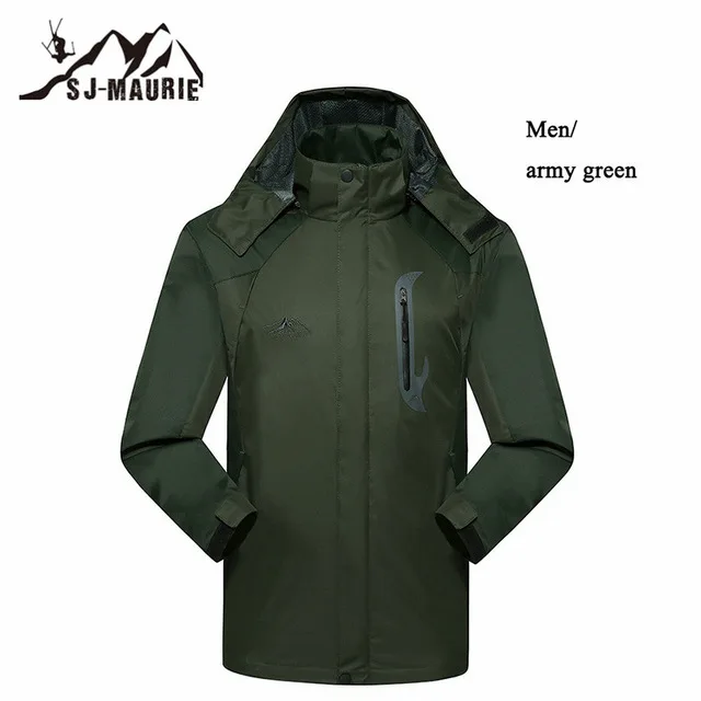 Осенне зимняя Лыжная куртка для мужчин ветрозащитная Водонепроницаемая теплая
