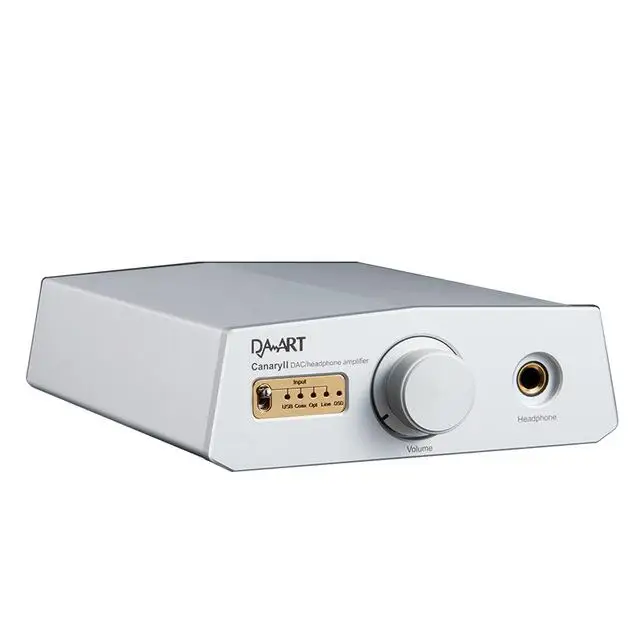 silver Yulong Canary II ESS9038Q2M DSD512 PCM768KHz CanaryII DAC декодирование усилитель для наушников - Цвет: silver