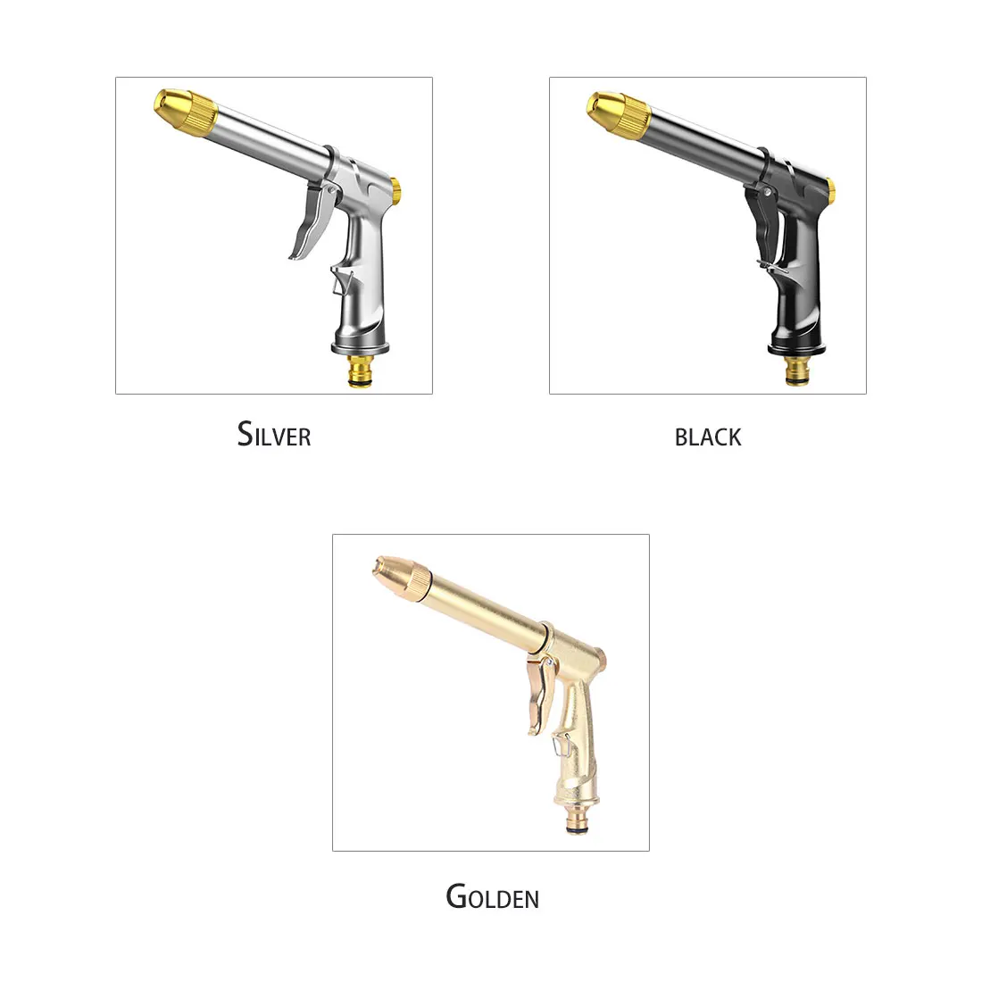 

High-pressure Water Gun For Cleaning Car Wash Machine Garden Watering Hose Nozzle Sprinkler Foam Water Gun dropshipping