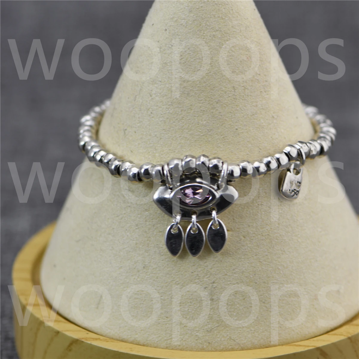 

Luck 19CM Bracelets Lovers Friendship Fit European Style Plated Silver Jewelry For Women Men Gift