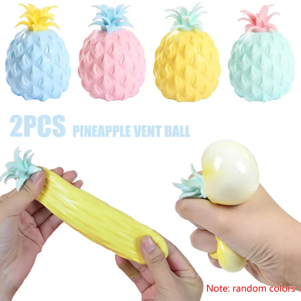 

New Pineapple Ball Decompression Toy Children Adult Decompression Sensory Toy Pinch Music Anti-stress Creative Sensory Toy Gift