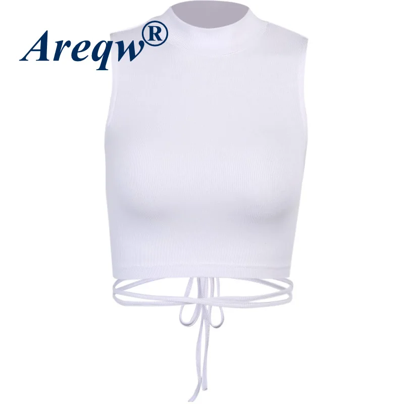 

2021 Summer New Sexy Slim Small Vest Women Halter Strap Short Vest Women