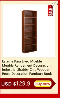 Каса стойка Dekorasyon Boekenkast Madera Camperas Industrial Oficina Bois Mobile деревянная ретро мебель украшение книжная полка чехол