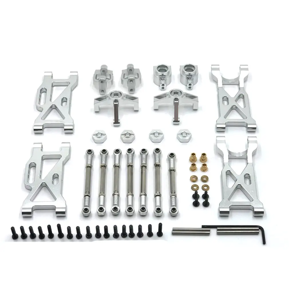 

Upgrade Metal Kit For Wltoys 104001 Modification Accessories RC Car Spare Parts Rear Wheel Cup C Seat Front Steering Cup