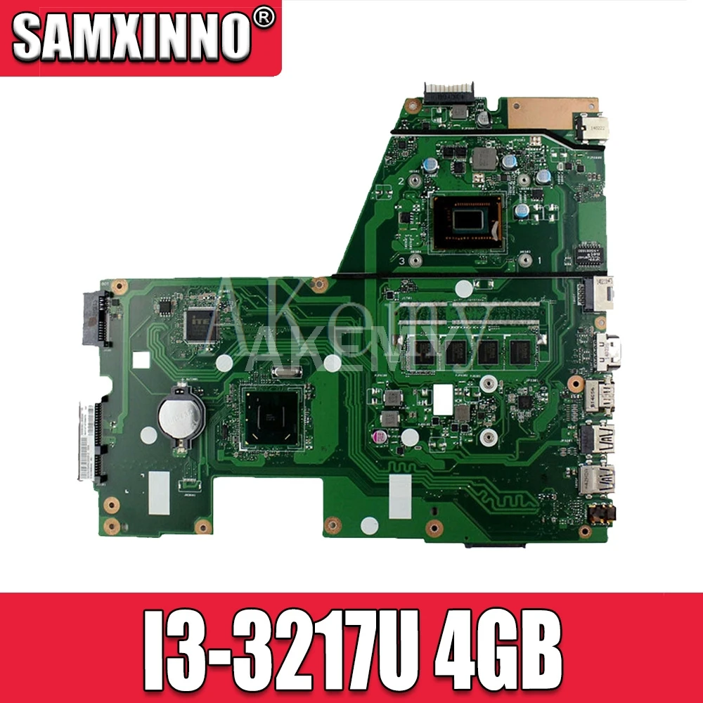 Материнская плата для ноутбука X551CA ASUS X551C X551CAP оригинальная материнская I3 3217U 4GB