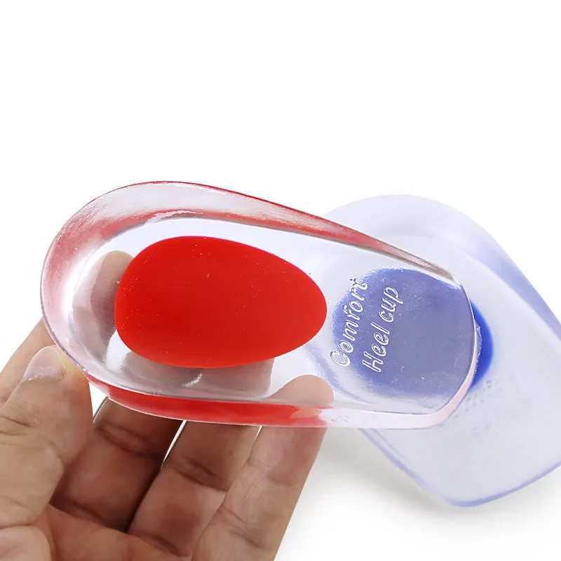 Стелька из мягкого силикона гелевые стельки для пятки Шпоры боли чашки обуви