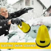 car ice scraper usb electric heated snow removal rechargeable ice scraper windshield glass auto car window defrost clean tools