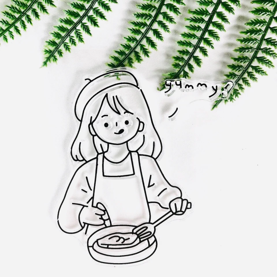 Прозрачные штампы для скрапбукинга 10 х10 дюймов|Штампики| |