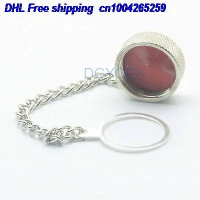 DHL 100 шт. Пылезащитная крышка с цепочкой для N RPN гнездовой разъем 22-ct | Электроника